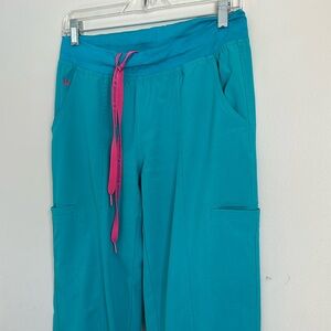 Teal scrub bottoms